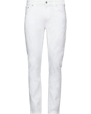 Department 5 Jeans Cotton, Rubber - White