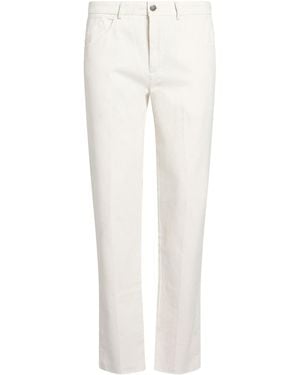 BARMAS Pants Cotton, Elastane - White