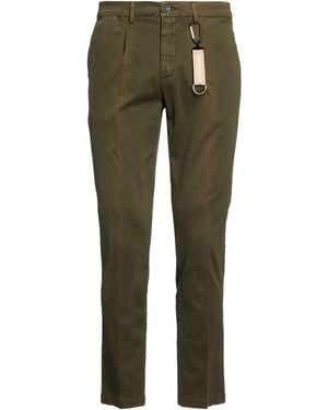 Manuel Ritz Military Pants Cotton, Elastane - Green