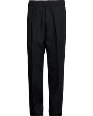 Laneus Trousers Virgin Wool - Black