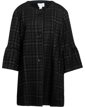 Joseph Ribkoff Coat Acrylic, Polyester, Cotton, Lurex, Elastane - Black
