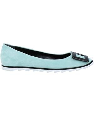 Roger Vivier Ballet Flats - Blue