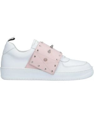 Red(V) Trainers Soft Leather - White