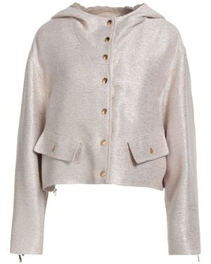Emporio Armani Jacket Polyester, Viscose, Metallic Fibre - White