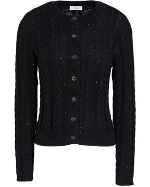 Brunello Cucinelli Strickjacke - Schwarz