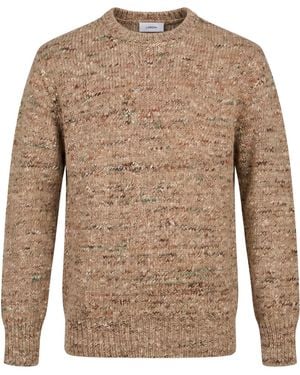 Lardini Sweater Wool, Alpaca Wool, Silk - Brown