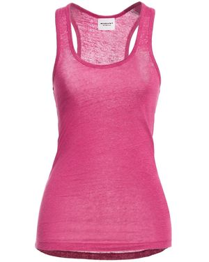 Isabel Marant Tank Top Linen - Pink