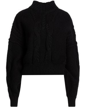 IRO Turtleneck Merino Wool, Nylon - Black
