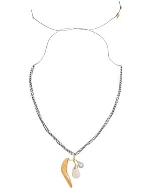 forte_forte Collana - Grigio