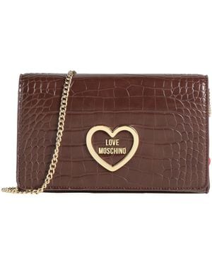 Love Moschino Cross-Body Bags - Brown