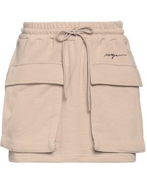 MSGM Mini Skirt Cotton - Natural