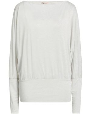 Camicettasnob Jumper Viscose, Lurex, Elastane - White
