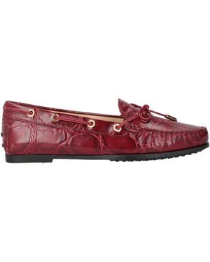 Tod's Mocasines - Rojo