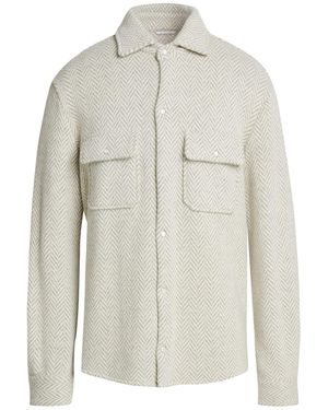 Marco Pescarolo Cream Jacket Alpaca Wool, Polyamide - White
