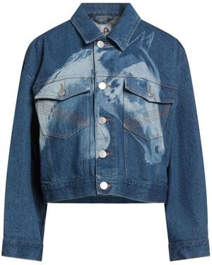 REIMAGINE PINKO x PATRICK MCDOWELL Denim Outerwear - Blue