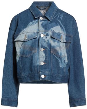 REIMAGINE PINKO x PATRICK MCDOWELL Denim Outerwear - Blue