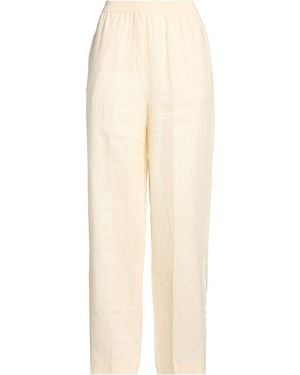 Semicouture Pants Linen - Natural