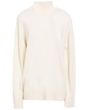 Burberry Rollkragenpullover - Weiß