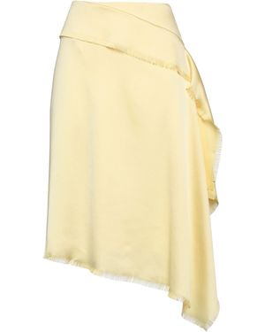 Cedric Charlier Midi Skirt - Yellow