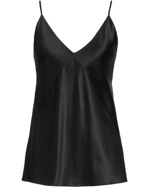 Max Mara Top Silk - Black