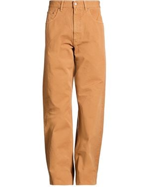 MM6 by Maison Margiela Trousers - Orange