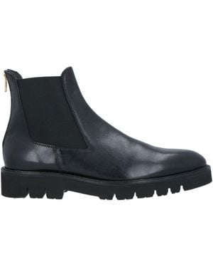 UNCONVENTIONAL ROYAL Ankle Boots Soft Leather - Black