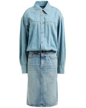 Haikure Midi Dress - Blue