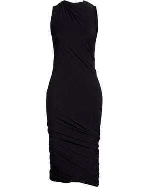 Rick Owens Midi Dress Viscose, Polyamide, Elastane - Black