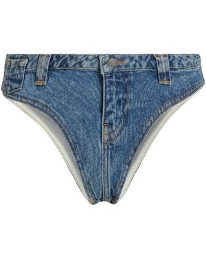 Guess Denim Shorts Cotton, Elastane - Blue