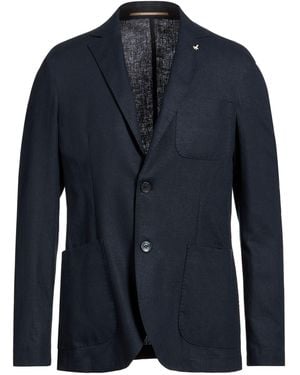 AT.P.CO Blazer Linen, Viscose - Blue