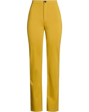 Marella Pants Viscose, Polyamide, Elastane - Yellow
