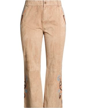ANNIVERSARY Pants Ovine Leather - Natural