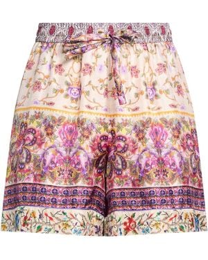 Pierre Louis Mascia Shorts & Bermuda Shorts Silk - Red