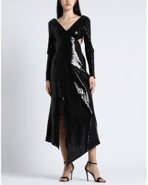 TOPSHOP Maxi Dress in Black | Lyst