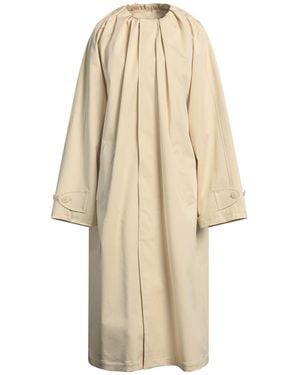 MM6 by Maison Margiela Overcoat & Trench Coat Cotton, Elastane - Natural