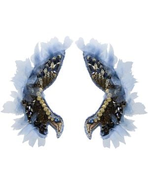 Elisabetta Franchi Ohrring - Blau