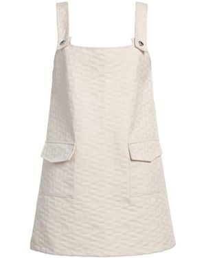Gcds Mini Dress - Natural