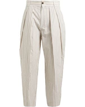 The Row Pants Cotton - White