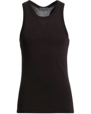 Yohji Yamamoto Tank Top - Black