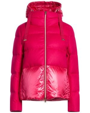 Herno Puffer Silk, Cashmere, Polyamide - Pink