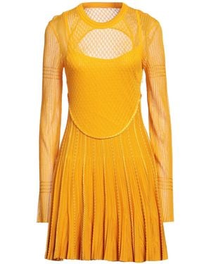 Givenchy Stretch Viscose Blend Mini Dress - Yellow