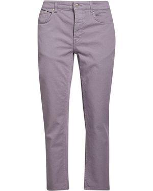 Department 5 Lilac Trousers Cotton, Rubber - Purple