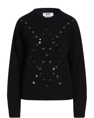 MSGM Pullover - Schwarz