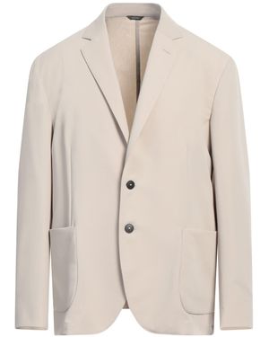 Tombolini Blazer Polyester, Viscose, Elastane - Natural