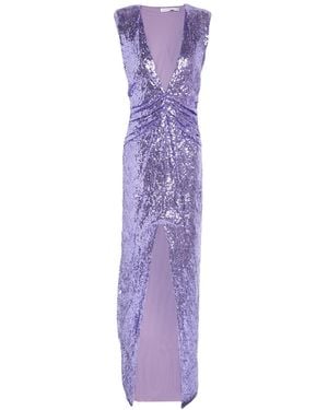 House of Amen Maxi Dress Polyester - Purple