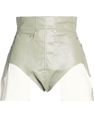 Rick Owens Denim Shorts - White