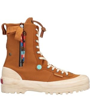 Superga Ankle Boots - Brown
