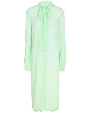 mint green striped dress Shop Patrizia Pepe Dress main image 0