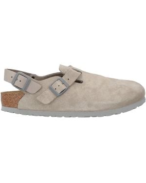 Birkenstock Mules & Clogs Leather - Grey