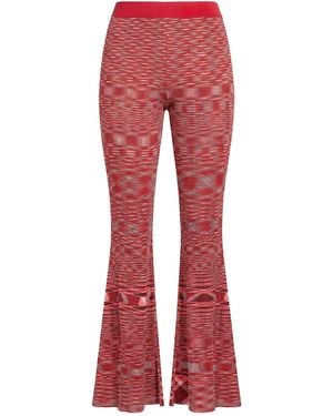 Missoni Trousers Silk - Red